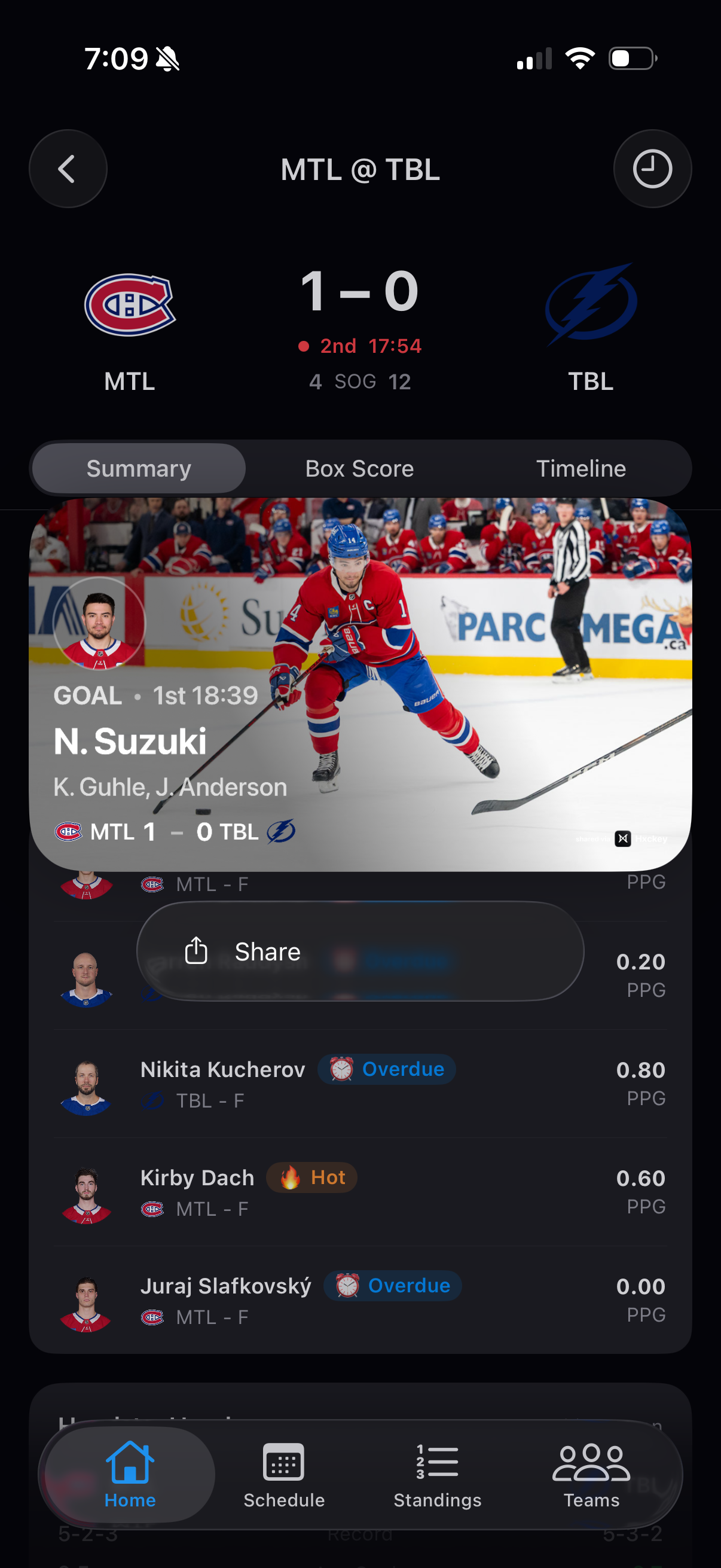 Hxckey Share Card